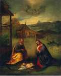 Giorgione Adoration of the Christ Child - Hermitage